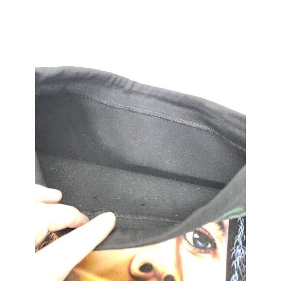 Bob Marley Unisex Backpack Too Sided Graphic Canvas Drawstring 18"x15" - Picture 4 of 8